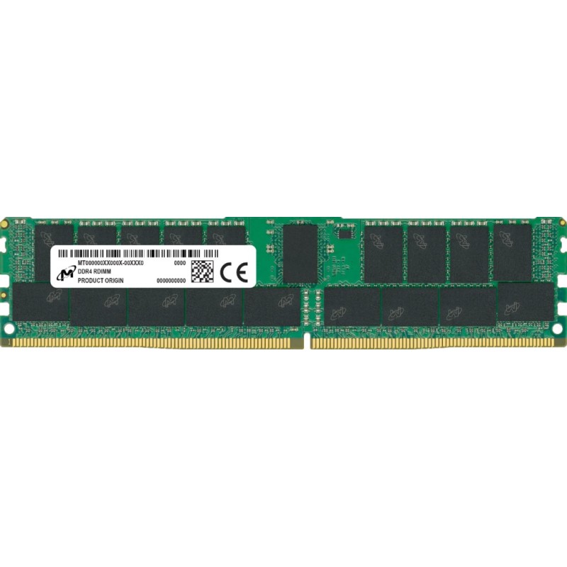 32GB (1x32GB) MICRON RDIMM DDR4-3200, CL22-22-22, reg ECC, dual ranked x4